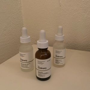 The Ordinary Serums - Salicylic, Retinoid, Zinc